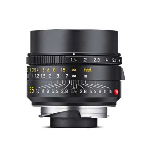 Leica Summilux M Mm F Asph Black Foto Grobet