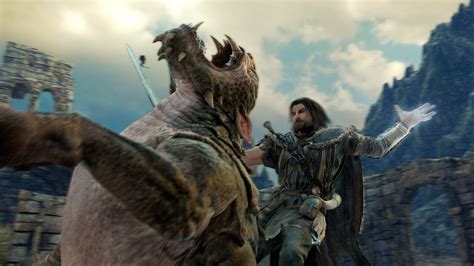 Middle Earth Shadow Of Mordor Sword Legend The Fell Beast Ign