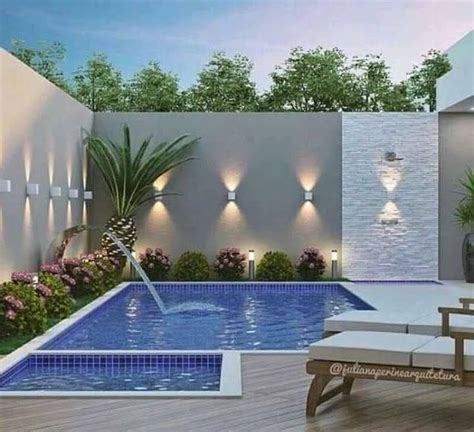 Albercas para patios pequeños Jardines de casas pequeñas Piscinas