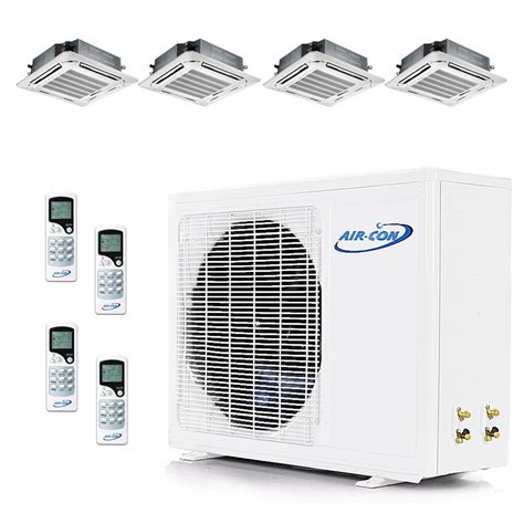 4 Zone Mini Split 9000 9000 12000 12000 Ductless Air Conditioner Pre