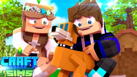 Minecraft Adotamos Um Cachorro Craft Sims 09 ‹ Bruninho › Youtube