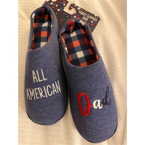 All American dad slippers size xl 10-13 - Depop