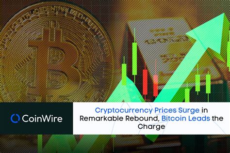 Cryptocurrency Prices Surge in Remarkable Rebound, Bitcoin Leads the Charge