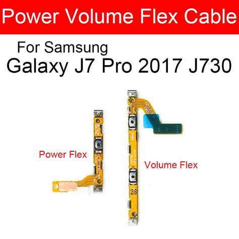 Volume Power Flex Cable For Samsung Galaxy J Pro J On Off