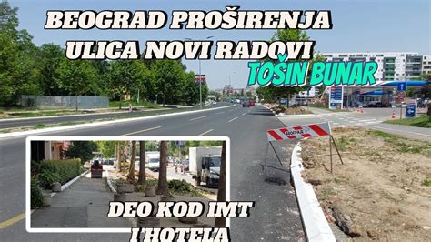 Beograd Radovi Na Pro Irenju Ulica Na Novom Beogradu Zemunska To In