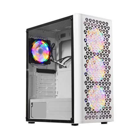 Inplay Honey Comb Pro White Atx No Fans Pc Worth