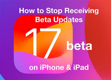 How To Remove Ios Beta From Your Iphone Ipad