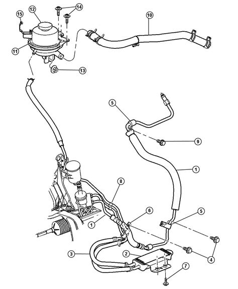 Dodge Grand Caravan Line Power Steering Pressure Af