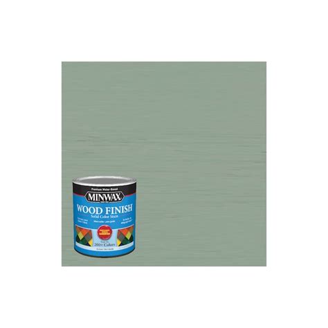 Minwax Wood Finish Water Based Vintage Blue Mw288 Solid Interior Stain