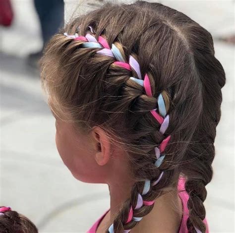 8 Ribbon Braid Hairstyles for Little Girls – HairstyleCamp