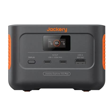 Jackery Explorer 100 Plus Portable Power Station LiFePO4 31000mAh Power