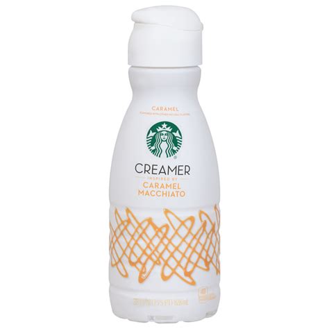 Starbucks Liquid Coffee Creamer Caramel Macchiato Refrigerated