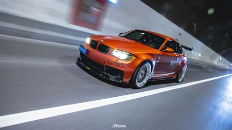 Orange Racer Bmw Er M Coup E With Tuning Modifications