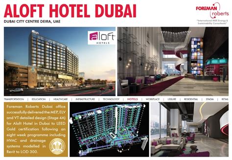 Aloft Hotel, Dubai - Foreman Roberts