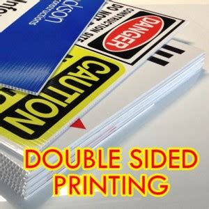 3mm 5mm Corflute Signs Corflute Printing Corflute Sheets Printing