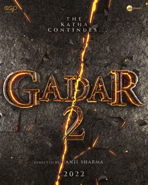 Gadar 2 movie poster | Jugaadin News