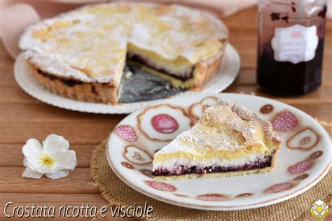 Crostata Ricotta E Visciole Ricetta Tipica Della Tradizione Ebraica Romana