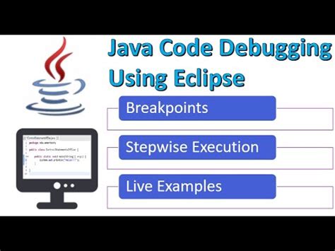 How To Debug Java Program Execution In Eclipse Using Breakpoints Youtube