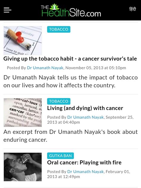 Best Oral Cancer Surgeon In India Oral Cancer Dr Umanath Nayak