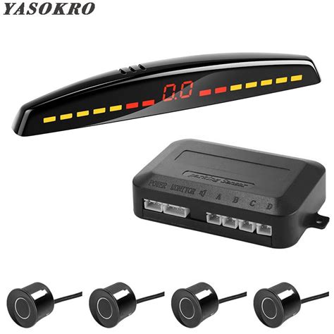 Yasokro Carro Led Sensor De Estacionamento Carro Auto Detector