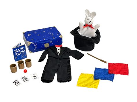 Eden Madeline and Friends Pepito 8 DOLL CLOTHES Magician Costume Set & ACCESSORIES Magic Hat ...