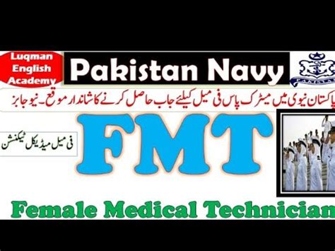 Pakistan Navy Latest Jobs 2022 Join Pak Navy As FMT Female Jobs In Pak