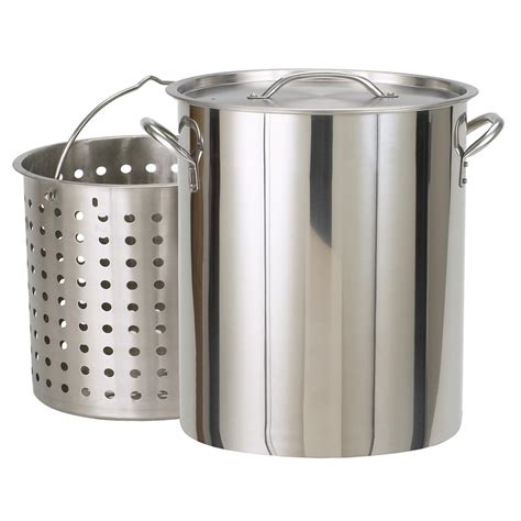 Bayou Classic Quart Stainless Steel Stockpot Cookware