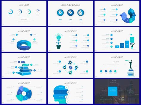 دانيا قالب برزنتيشن راقي Powerpoint Mw Takareer