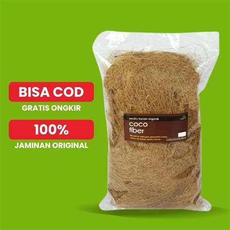 Jual Cocofiber Media Tanam Sabut Serabut Kelapa Gratis Label Tanaman