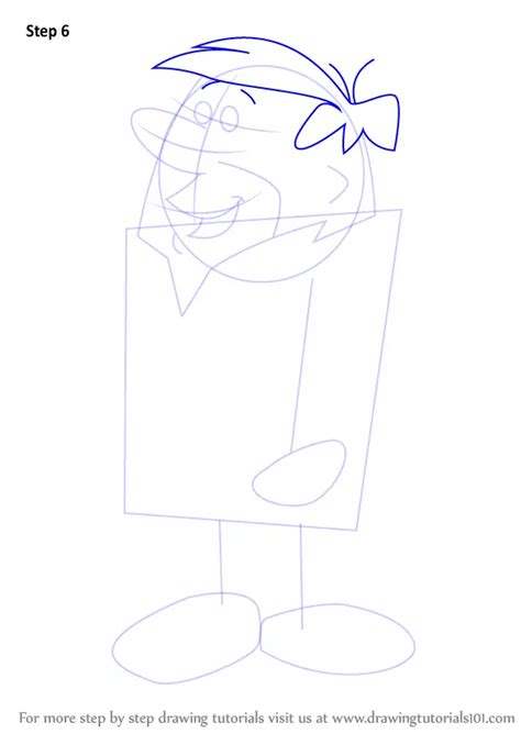 How To Draw Barney Rubble From The Flintstones The Flintstones Step
