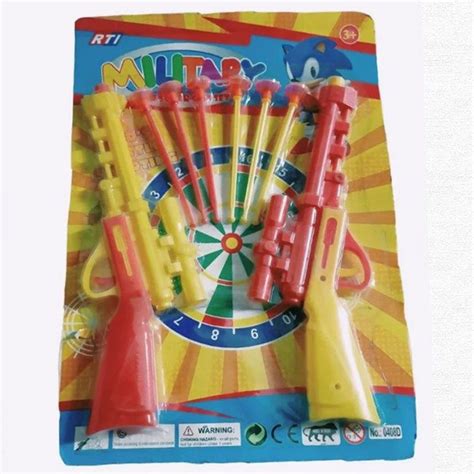 Yellow And Red Kids Shooting Toy Gun At Rs 150 In Ahmedabad Id