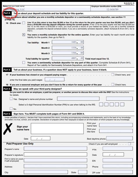 Form 941 2025 Fillable Schedule B Wren Layla