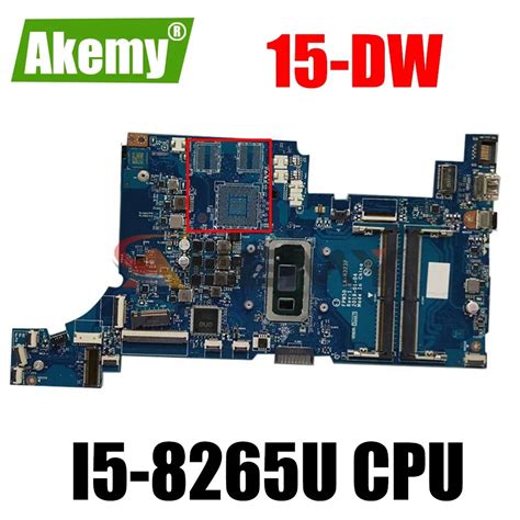 FPW50 LA H323P For HP 15 DW 15 DW0037WM 15S DU Laptop Motherboard With