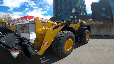 2022 Komatsu WA320 8 Wheel Loader Interior And Exterior Walkaround