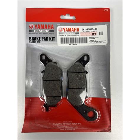 Plaquettes De Frein Arri Re Yamaha Origine C F