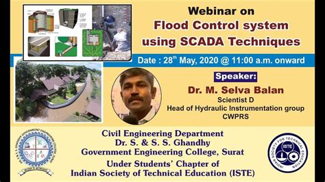 Video Lecture On Flood Control Systems Using Scada Technique Youtube