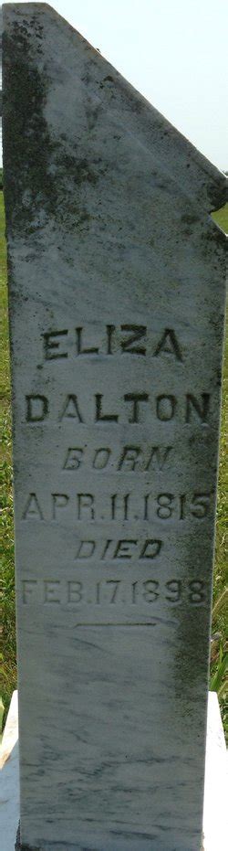 Eliza Miller Dalton 1815 1898 Mémorial Find a Grave