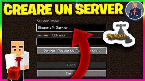 Come Creare Un Server Minecraft Server Minecraft Spigot Youtube