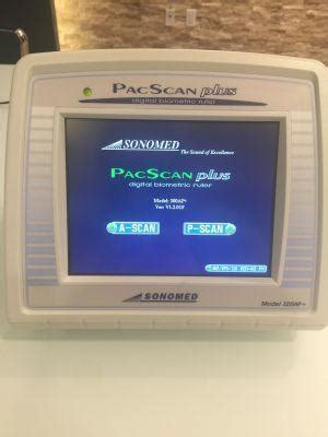 Used Good SONOMED PacScan 300 Plus For Sale Item 1610321 Bimedis