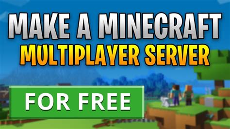 How To Make A Private Online Minecraft Server For Free Youtube