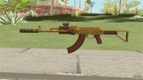 Assault Rifle GTA V Two Attachments V12 Pour GTA San Andreas