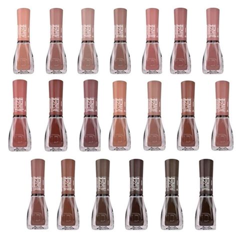 Esmalte Dailus Coleção Novo Nude Completa 20 Cores Esmalte Magazine Luiza