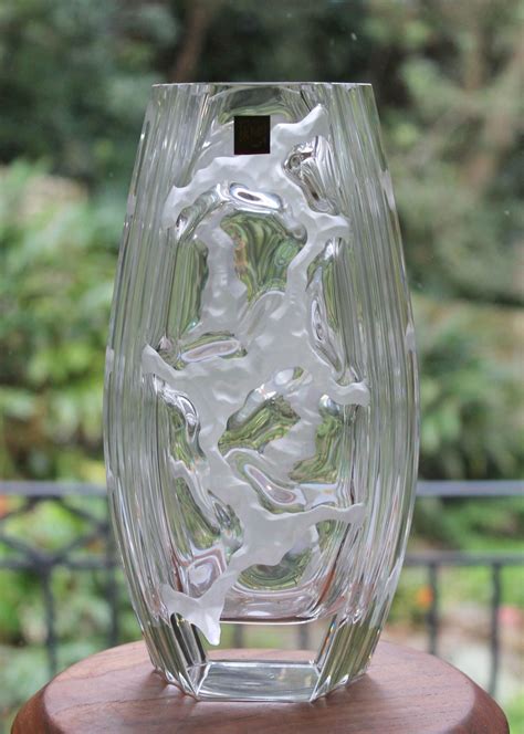 Hoya Japan Crystal Vase Collectors Weekly