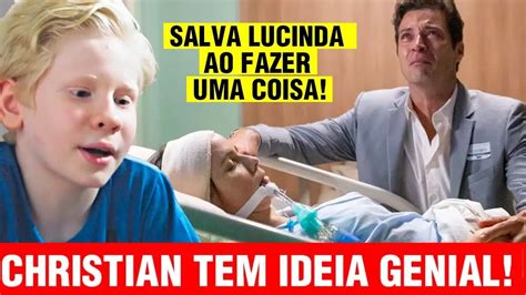 Cristhian Tem IDEIA GENIAL E SALVA Lucinda Do COMA Ela ACORDA TERRA