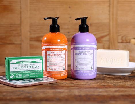 Tea Tree Sugar Soap Organic Dr Bronner S Ml Abel Cole