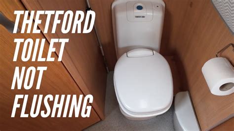 Thetford C200 Toilet Not Flushing Easy Fix YouTube