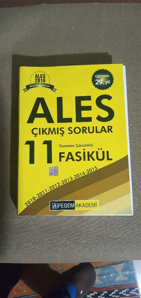 Ales Km Sorular Kitap