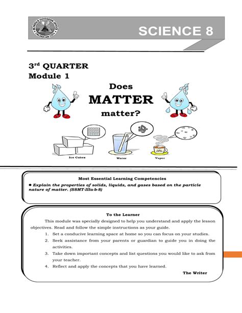 Science 8 Q3 Week 1