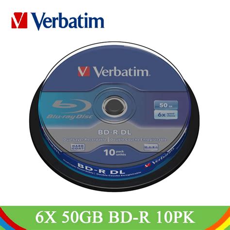 Verbatim Bd R Dl Gb X Blu Ray Blank Disc Double Dual Layer