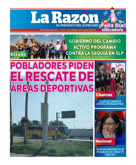 21 de Abril del 2023 by La Razón del Altiplano Issuu